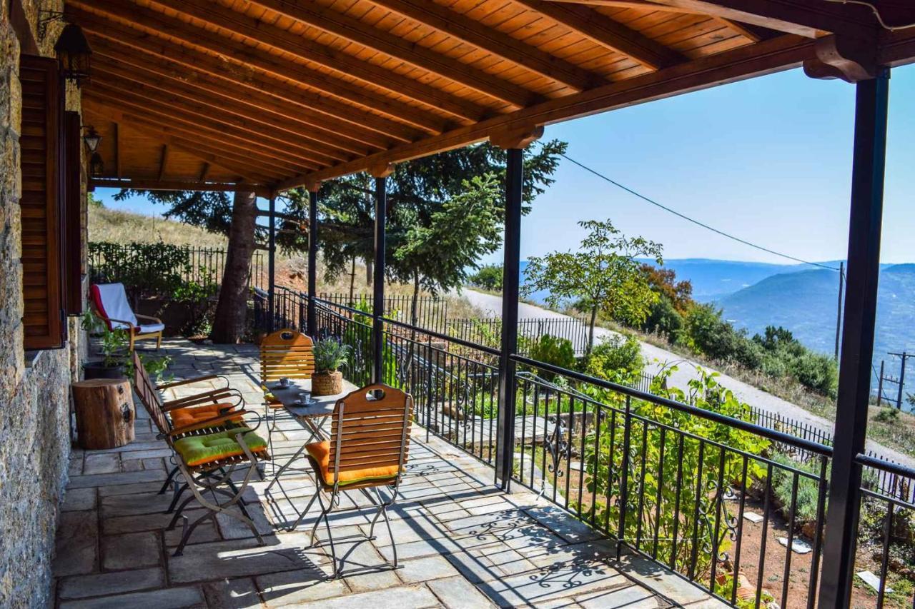 Γήλοφος Vila Ano Trikala Exterior foto
