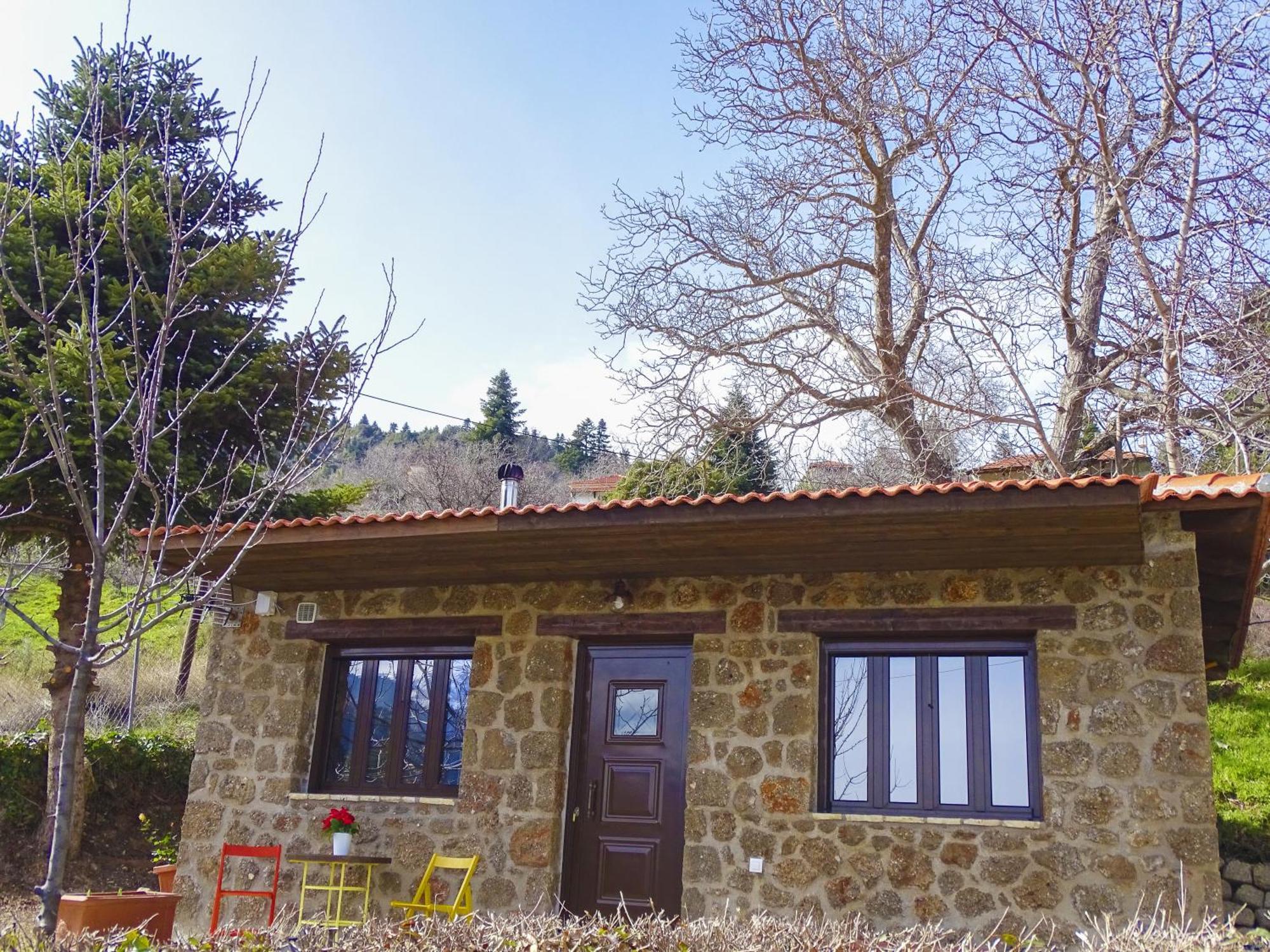 Γήλοφος Vila Ano Trikala Exterior foto